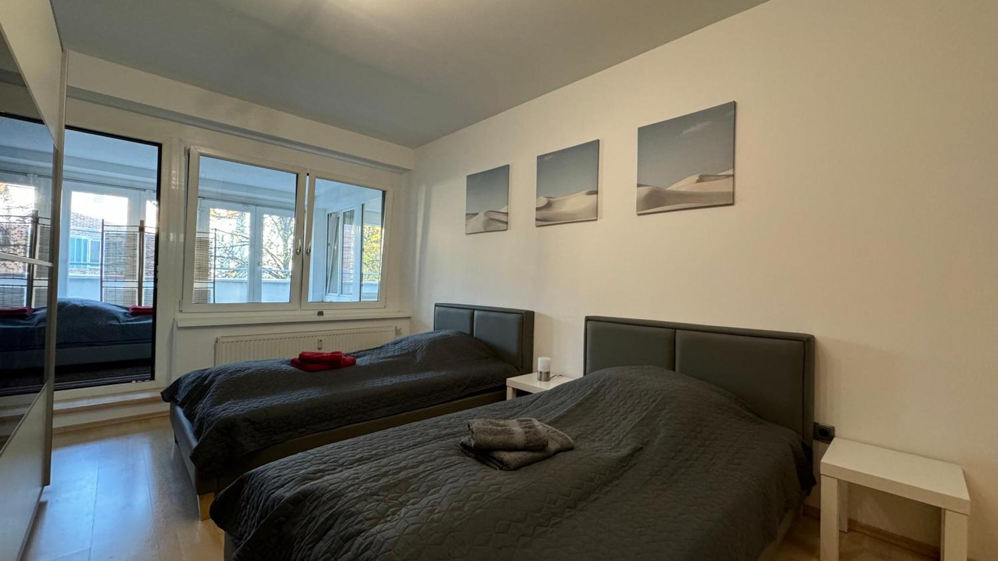 City Apartement Linz Fuer 5 Gaeste Mit Self-Checkin Und Kueche Eksteriør bilde